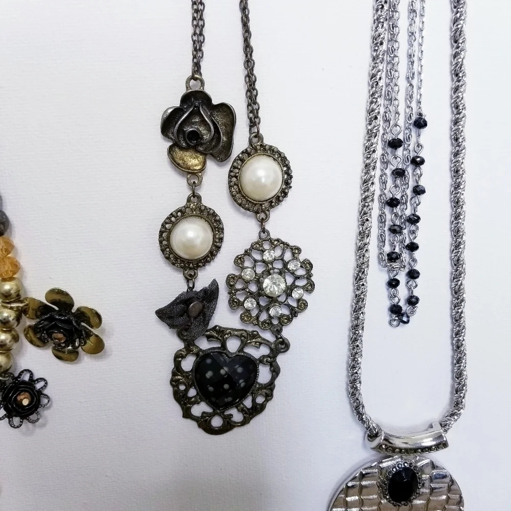 Lot of 5 Vintage to Now Statement Necklaces